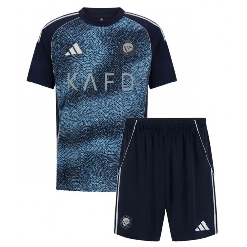 Al-Nassr Cristiano Ronaldo #7 Koszulka Wyjazdowa dzieci 2025-26 Krótki Rękaw (+ krótkie spodenki)