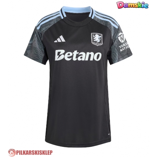 Aston Villa Ian Maatsen #22 Koszulka Wyjazdowa damskie 2025-26 Krótki Rękaw