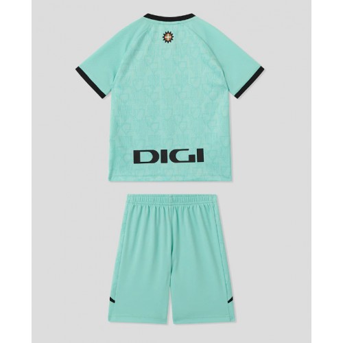 Athletic Bilbao Koszulka Trzecia dzieci 2025-26 Krótki Rękaw (+ krótkie spodenki)