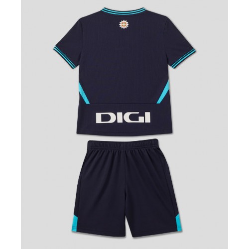 Athletic Bilbao Koszulka Wyjazdowa dzieci 2025-26 Krótki Rękaw (+ krótkie spodenki)