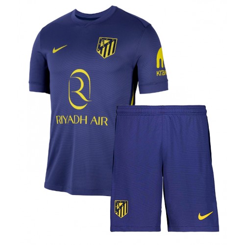 Atletico Madrid Koke #6 Koszulka Wyjazdowa dzieci 2025-26 Krótki Rękaw (+ krótkie spodenki)