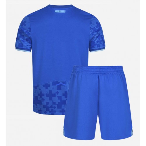 Bayer Leverkusen Koszulka Trzecia dzieci 2025-26 Krótki Rękaw (+ krótkie spodenki)