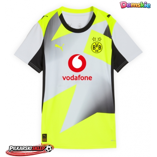 Borussia Dortmund Marcel Sabitzer #20 Koszulka Wyjazdowa damskie 2025-26 Krótki Rękaw