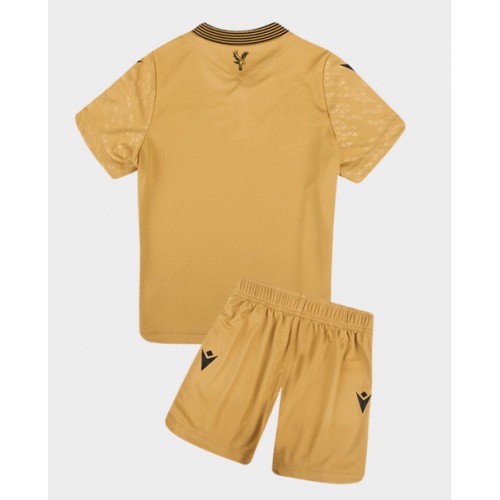 Crystal Palace Koszulka Wyjazdowa dzieci 2025-26 Krótki Rękaw (+ krótkie spodenki)