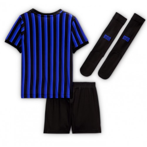 Inter Milan Koszulka Podstawowa dzieci 2025-26 Krótki Rękaw (+ krótkie spodenki)