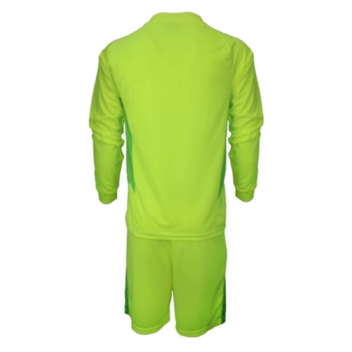 Meksyk Bramkarskie Koszulka Wyjazdowa dzieci Copa America 2024 Długi Rękaw (+ krótkie spodenki)