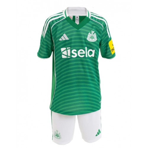 Newcastle United Joelinton #7 Koszulka Wyjazdowa dzieci 2025-26 Krótki Rękaw (+ krótkie spodenki)