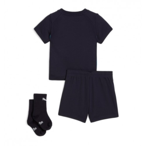 Olympique de Marseille Koszulka Wyjazdowa dzieci 2025-26 Krótki Rękaw (+ krótkie spodenki)