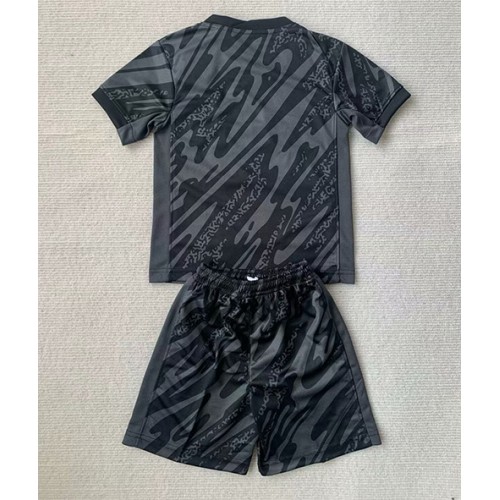 Portugalia Bramkarskie Koszulka Wyjazdowa dzieci ME 2024 Krótki Rękaw (+ krótkie spodenki)