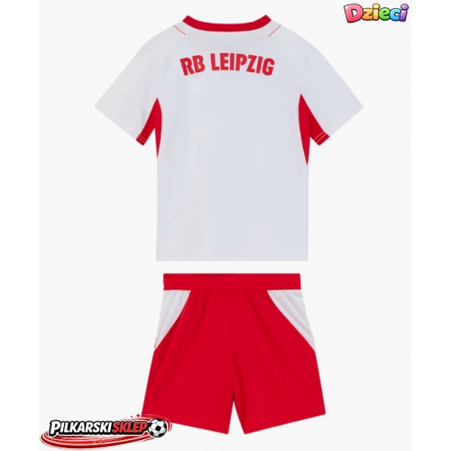 RB Leipzig Koszulka Podstawowa dzieci 2026-27 Krótki Rękaw (+ krótkie spodenki)