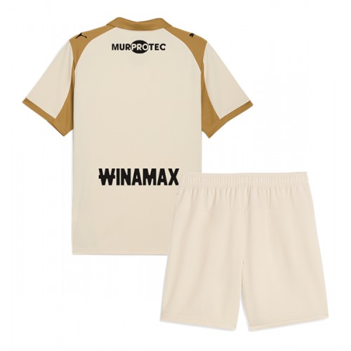 RC Lens Koszulka Trzecia dzieci 2025-26 Krótki Rękaw (+ krótkie spodenki)