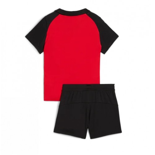 Stade Rennais Koszulka Podstawowa dzieci 2025-26 Krótki Rękaw (+ krótkie spodenki)