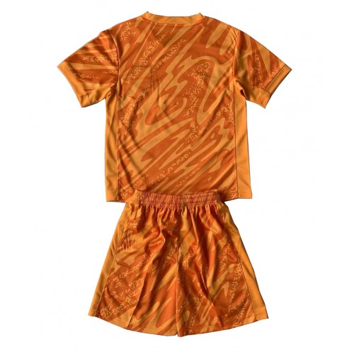 Stany Zjednoczone Bramkarskie Koszulka Wyjazdowa dzieci Copa America 2024 Krótki Rękaw (+ krótkie spodenki)