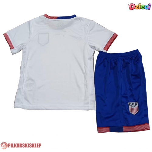 Stany Zjednoczone Koszulka Podstawowa dzieci Copa America 2024 Krótki Rękaw (+ krótkie spodenki)