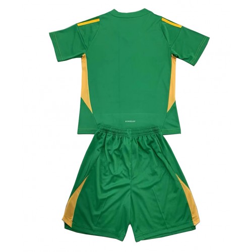 Włochy Bramkarskie Koszulka Wyjazdowa dzieci ME 2024 Krótki Rękaw (+ krótkie spodenki)