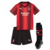 AC Milan Christian Pulisic #11 Koszulka Podstawowa dzieci 2023-24 Krótki Rękaw (+ krótkie spodenki)