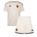 AS Roma Paulo Dybala #21 Koszulka Wyjazdowa dzieci 2023-24 Krótki Rękaw (+ krótkie spodenki)