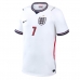 Anglia Bukayo Saka #7 Koszulka Podstawowa MŚ 2026 Krótki Rękaw