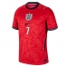 Anglia Bukayo Saka #7 Koszulka Wyjazdowa MŚ 2026 Krótki Rękaw