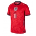 Anglia Marcus Rashford #11 Koszulka Wyjazdowa MŚ 2026 Krótki Rękaw