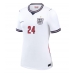 Anglia Reece James #24 Koszulka Podstawowa damskie MŚ 2026 Krótki Rękaw