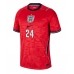 Anglia Reece James #24 Koszulka Wyjazdowa MŚ 2026 Krótki Rękaw