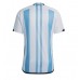 Argentina Koszulka Podstawowa MŚ 2022 Krótki Rękaw