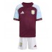 Aston Villa Harvey Elliott #9 Koszulka Podstawowa dzieci 2025-26 Krótki Rękaw (+ krótkie spodenki)