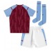 Aston Villa Koszulka Podstawowa dzieci 2023-24 Krótki Rękaw (+ krótkie spodenki)