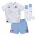 Aston Villa Moussa Diaby #19 Koszulka Wyjazdowa dzieci 2023-24 Krótki Rękaw (+ krótkie spodenki)