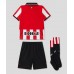 Athletic Bilbao Koszulka Podstawowa dzieci 2025-26 Krótki Rękaw (+ krótkie spodenki)