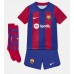 Barcelona Andreas Christensen #15 Koszulka Podstawowa dzieci 2023-24 Krótki Rękaw (+ krótkie spodenki)