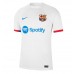 Barcelona Frenkie de Jong #21 Koszulka Wyjazdowa 2023-24 Krótki Rękaw