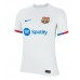 Barcelona Frenkie de Jong #21 Koszulka Wyjazdowa damskie 2023-24 Krótki Rękaw