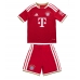 Bayern Munich Ismael Saibari #34 Koszulka Podstawowa dzieci 2026-27 Krótki Rękaw (+ krótkie spodenki)