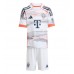 Bayern Munich Luis Diaz #14 Koszulka Wyjazdowa dzieci 2025-26 Krótki Rękaw (+ krótkie spodenki)