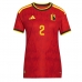 Belgia Diego Moreira #19 Koszulka Podstawowa damskie MŚ 2026 Krótki Rękaw