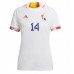 Belgija Dries Mertens #14 Koszulka Wyjazdowa damskie MŚ 2022 Krótki Rękaw