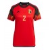 Belgija Toby Alderweireld #2 Koszulka Podstawowa damskie MŚ 2022 Krótki Rękaw