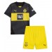 Borussia Dortmund Maximilian Beier #14 Koszulka Wyjazdowa dzieci 2024-25 Krótki Rękaw (+ krótkie spodenki)