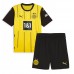 Borussia Dortmund Nico Schlotterbeck #4 Koszulka Podstawowa dzieci 2024-25 Krótki Rękaw (+ krótkie spodenki)