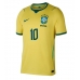 Brazylia Neymar Jr #10 Koszulka Podstawowa MŚ 2026 Krótki Rękaw
