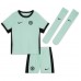 Chelsea Thiago Silva #6 Koszulka Trzecia dzieci 2023-24 Krótki Rękaw (+ krótkie spodenki)