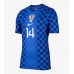 Chorwacja Ivan Perisic #14 Koszulka Wyjazdowa MŚ 2026 Krótki Rękaw
