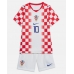 Chorwacja Luka Modric #10 Koszulka Podstawowa dzieci MŚ 2026 Krótki Rękaw (+ krótkie spodenki)