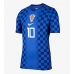 Chorwacja Luka Modric #10 Koszulka Wyjazdowa MŚ 2026 Krótki Rękaw
