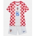 Chorwacja Mario Pasalic #15 Koszulka Podstawowa dzieci MŚ 2026 Krótki Rękaw (+ krótkie spodenki)