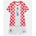 Chorwacja Mateo Kovacic #8 Koszulka Podstawowa dzieci MŚ 2026 Krótki Rękaw (+ krótkie spodenki)