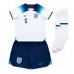 Engleska John Stones #5 Koszulka Podstawowa dzieci MŚ 2022 Krótki Rękaw (+ krótkie spodenki)
