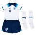 Engleska Raheem Sterling #10 Koszulka Podstawowa dzieci MŚ 2022 Krótki Rękaw (+ krótkie spodenki)